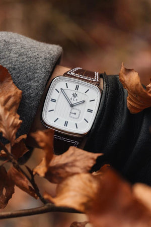 Norrsken - Steel/White - Alf Watch Company