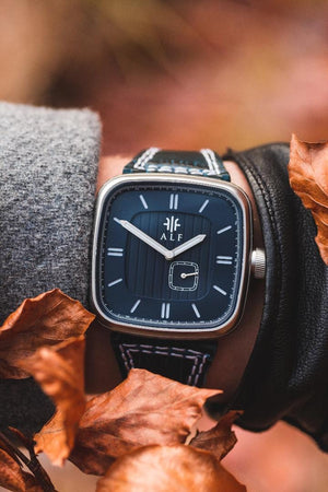 Norrsken - Steel/Blue - Alf Watch Company