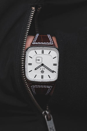 Norrsken - Steel/White - Alf Watch Company
